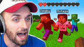 4 NULLOS, 1 BARRE DE VIE : Deuxième tentative (Minecraft Hardcore)