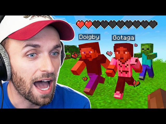 4 NULLOS, 1 BARRE DE VIE : Deuxième tentative (Minecraft Hardcore)