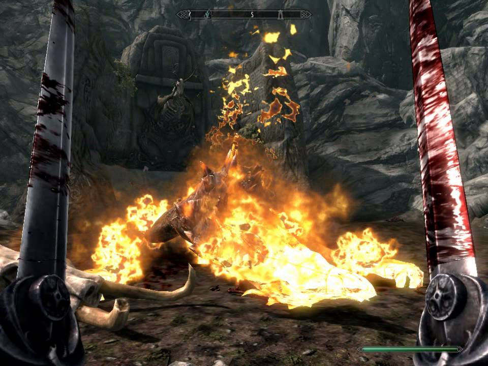 Skyrim - How to farm Dragon