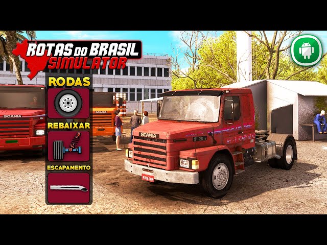 SAIU! Atualização Jogo de Caminhões Brasileiros de Android – Rotas Do Brasil  Simulador