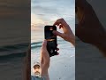 Easy iPhone Sunrise Hack For Videos #photography #beach