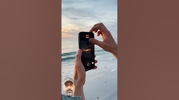 Easy iPhone Sunrise Hack For Videos #photography #beach