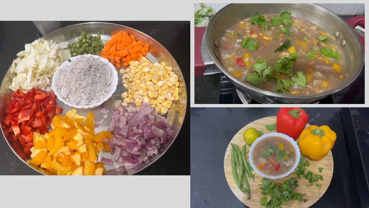 Волшебство проса! Овощной суп из раги для похудения и хорошего самочувствия #супизраги #рецептздо...