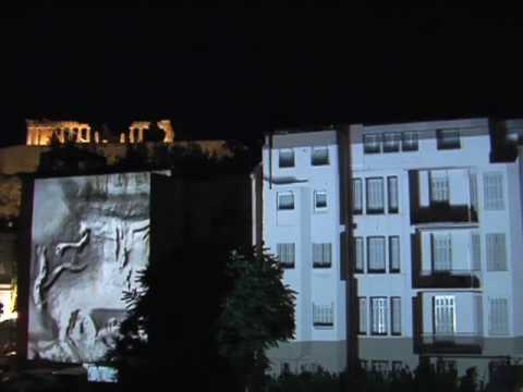 New Acropolis Museum, Athens - Opening Ceremony Video Projections directed by Athina Rachel Tsangari