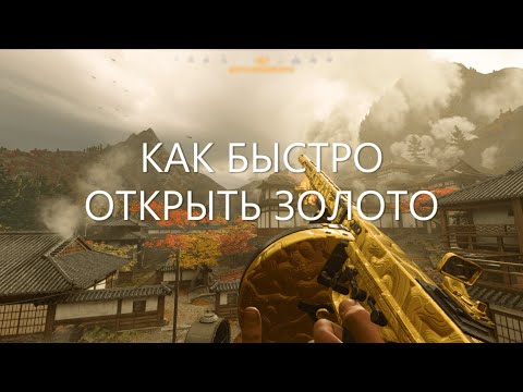 Как Быстро Открывать ЗОЛОТО на VANGUARD Оружиях в WARZONE.