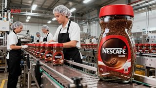 Inside the Factory NUNU: The Complete Journey of Instant Coffee (Full Process)