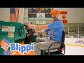 Blippi Visits an Ice Skating Ring! | Blippi's Christmas Scavenger Hunt | Educational Videos for Kids