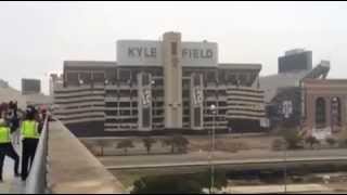 Texas Aggie Football Stadium Kyle Field Implosion / Imploded