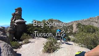 Riding Bug Springs in Tucson, AZ