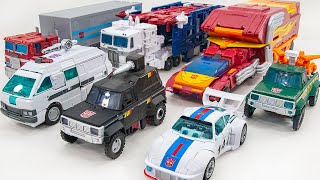 Transformers WFC Optimus Prime Ultra Megnus Rodimus Prime Ratchet Trailbreaker Vehicles Robot Toys