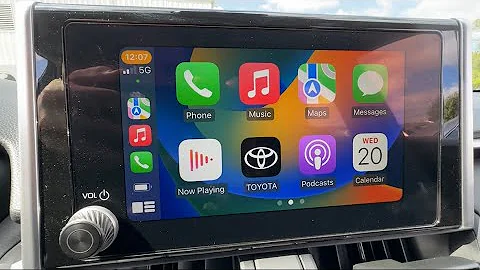 FULL TUTORIAL of Toyota’s New Software System - (with apple CarPlay)