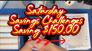 Saturday Savings Challenges/$150.00+/ coin Challenge/Happy Mail/ Group Play/ sinking funds/  XMas