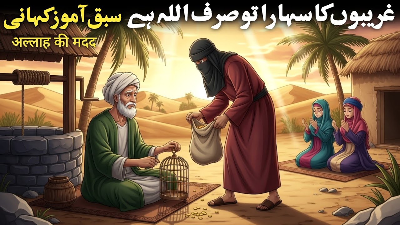Gharibon Ka Sahara sirf Allah hai | अल्लाह की मदद | Urdu Moral Story