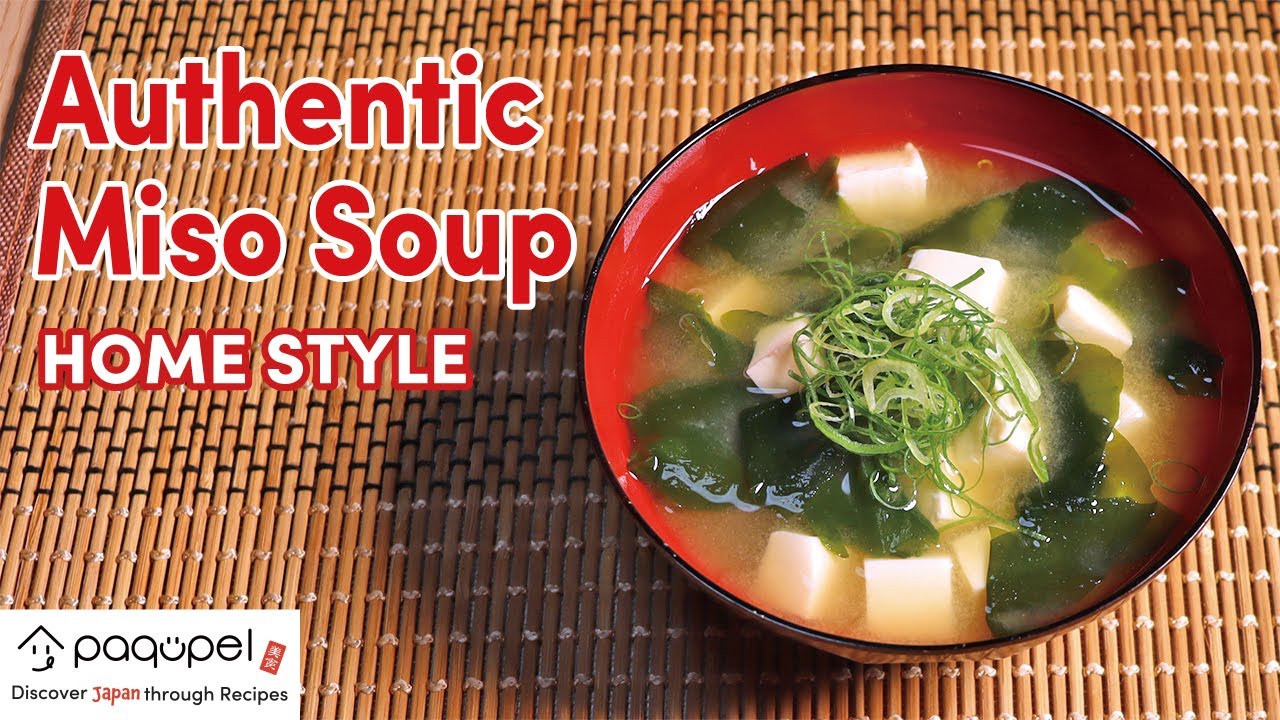 Miso Soup Recipe | Authentic Japanese Home Cooking (Dashi from Scratch)