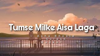 Tumse Milke Aisa Laga -lyrics || Asha Bhosle, Suresh Wadkar || Parinda ||@cinephiles_corner