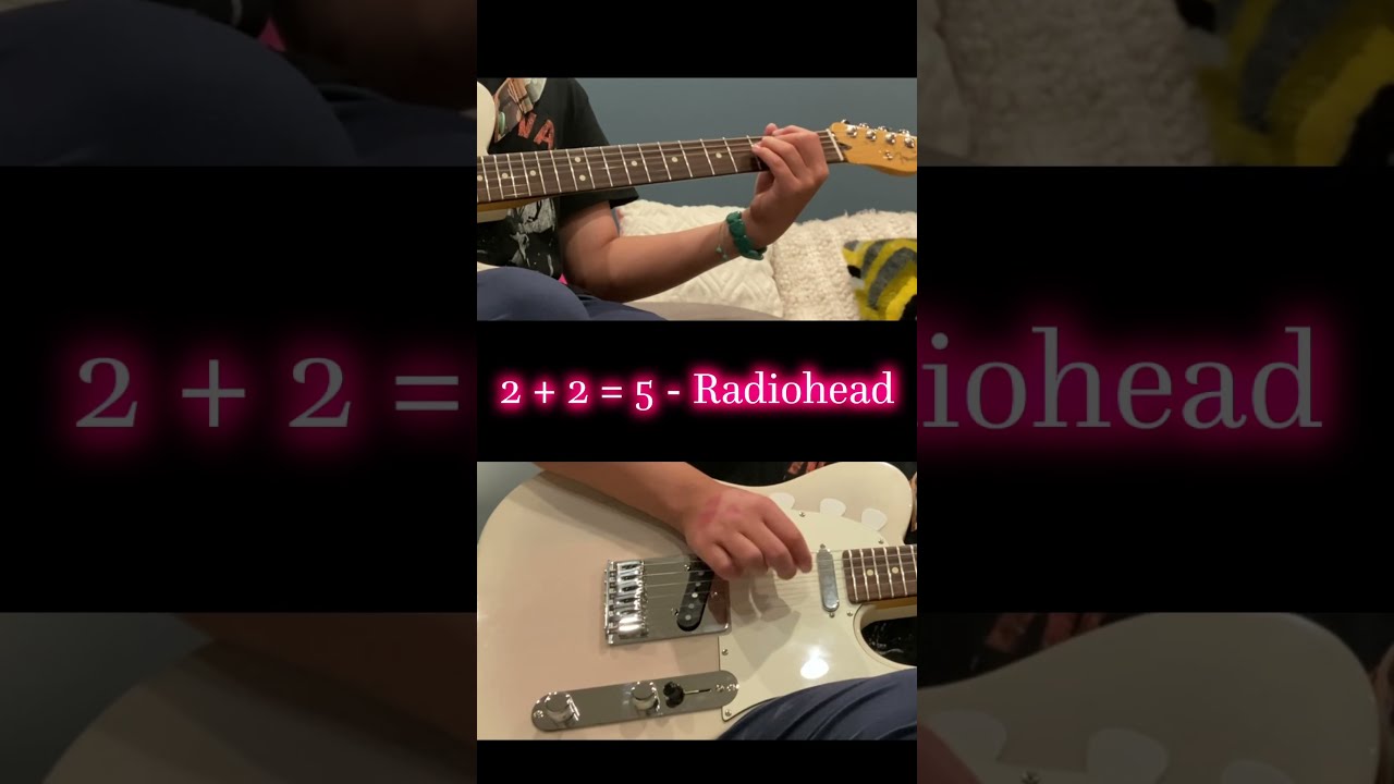 2 5 Radiohead Guitar Coversong Music Coverversion Guitarcover