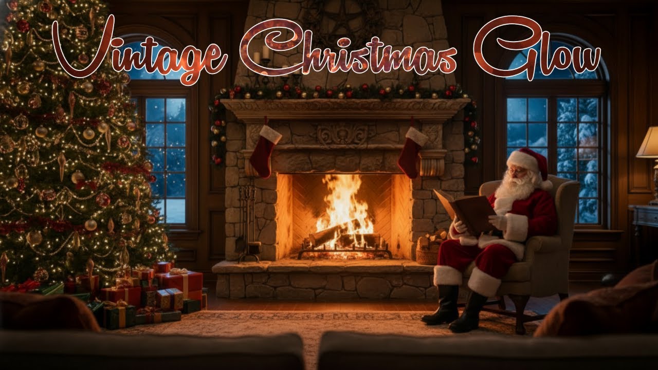 A Vintage Christmas Glow | Classic Jazz for Warm Winter Nights