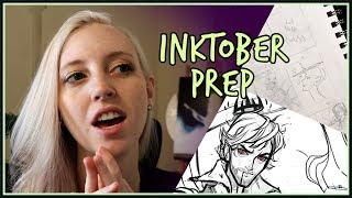Planning for Inktober 2019  ☾ Goals, Plans, and Tools @DanicaSills