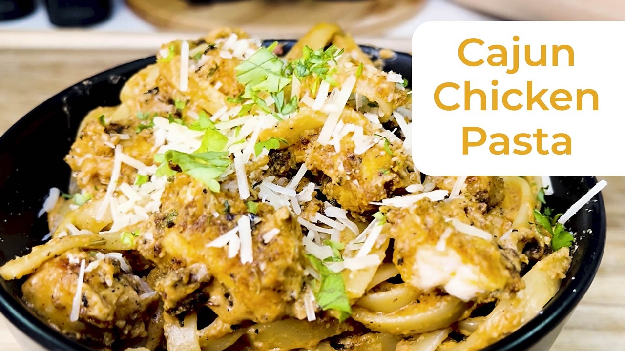 Cajun Chicken Pasta - 30 Minute Dinner