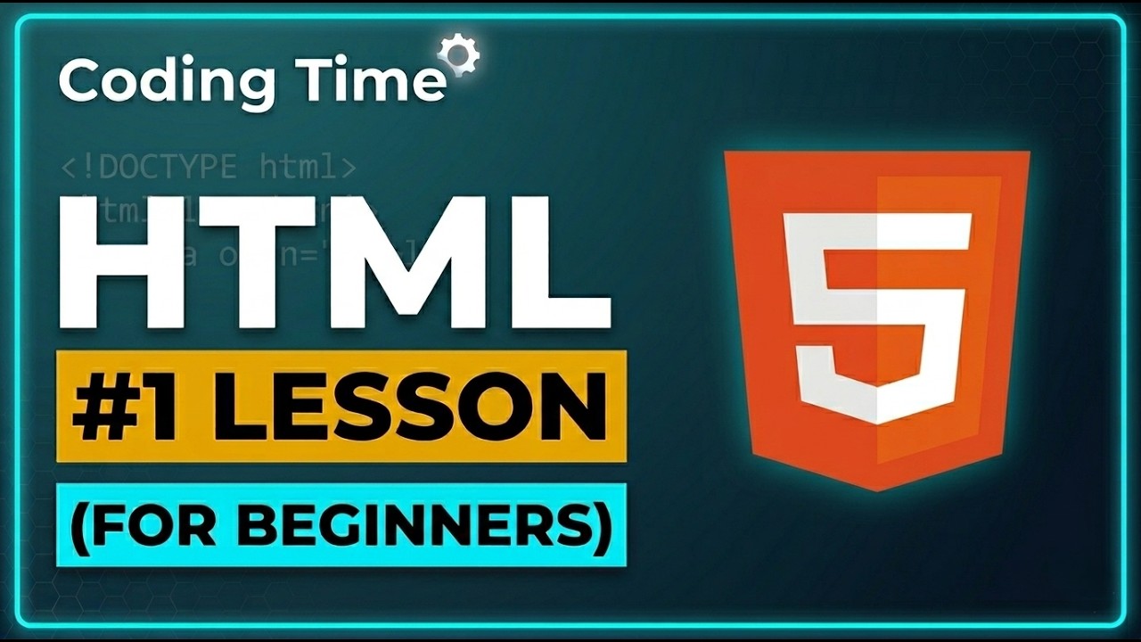 HTML Full Course for Beginners #1 – Install VS Code & Create Your First ...