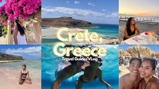 Crete, Greece Travel Guide/Vlog I food, beaches, sunsets, things to see and do!