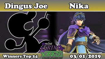 The Grind 66 Dingus Joe (Mr.Game and Watch) vs Nika (Marth) Winners Top 24