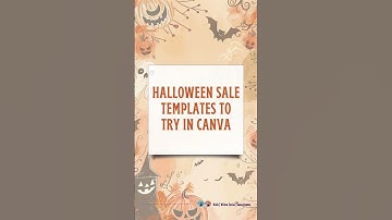 Halloween Sale Canva Templates to Use in Your Designs