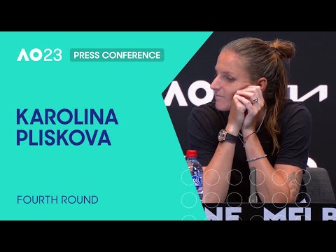 Karolína plíšková press conference | australian open 2023 fourth round