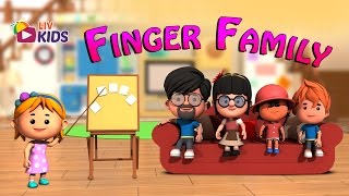 Finger Family Song (Daddy Finger) with Lyrics | LIV Kids Nursery Rhymes and Songs | HD