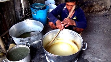 Nghề làm đường thốt nốt, nghề truyền thống của người khmer, Châu Lăng, Tri Tôn, An Giang 19/03/2020