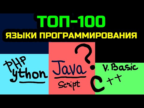 Топ языки программирования в 2021 году