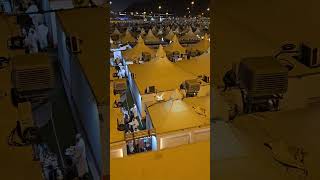 Hajj - Tents as far as the eye can see ⛺ #hajj #shorts