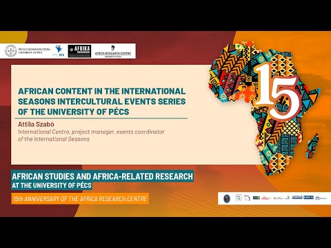 African content in the International Seasons intercultural events series of the University of Pécs