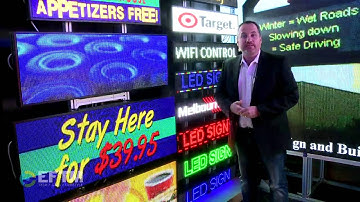 Melbourne LED - Aussie made LED signage - on show at Integrate Sydney