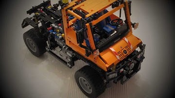 Huge Lego Technic Unimog - 7 Hour Timelapse Build