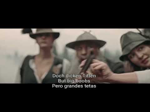 Rammstein - Dicke Titten subtitles English Spanish and German