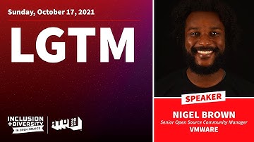 LGTM - Nigel Brown, VMware