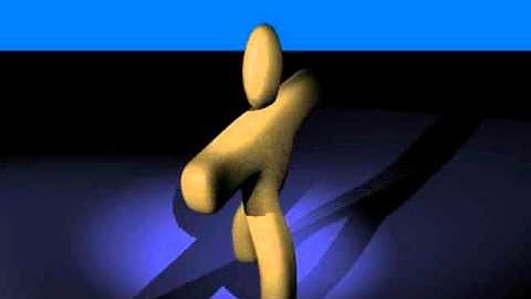 Gingerbread Man Walking Animation