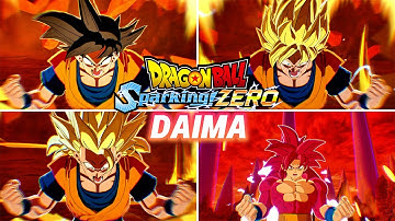Goku Daima Transformation From SSj1 To SSJ4 -(NEW MOD) Dragon Ball Sparking Zero Daima