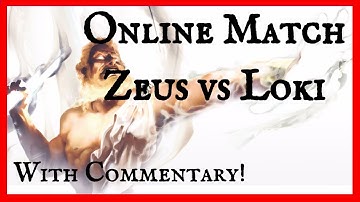 First Video! 1v1 Zeus vs Loki (Age of Mythology)