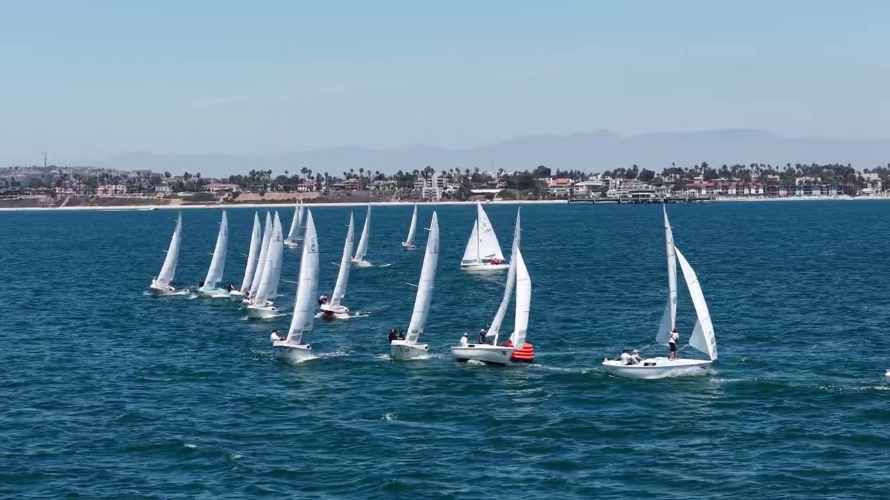 ⁣2026 Cal 20 Class Champs   Day 3   Race 6   Gold second weather mark