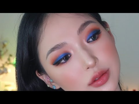 <strong>Blue</strong> and Beige Tone <strong>Make</strong>-up | Sunday GRWM LIVE