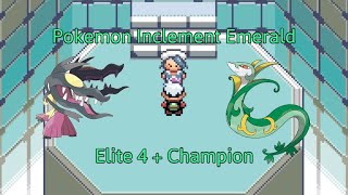 Pokemon Inclement Emerald Elite Four and Champion (Hard Mode)