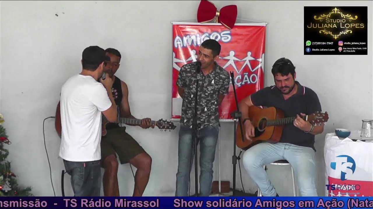 Show Solidário - Amigos em Ação - www.tsrádio.com.br
