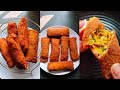 পাউরুটি দিয়ে মুচমুচে চিকেন রোল||crispy bread chicken roll