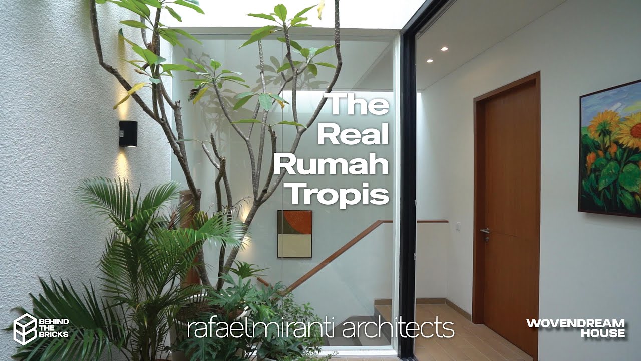 Rumah Tropis 7x13: Ada Patio Rahasia di Lantai 2