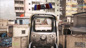 Battlefield 4 G36C Multiplayer Gameplay