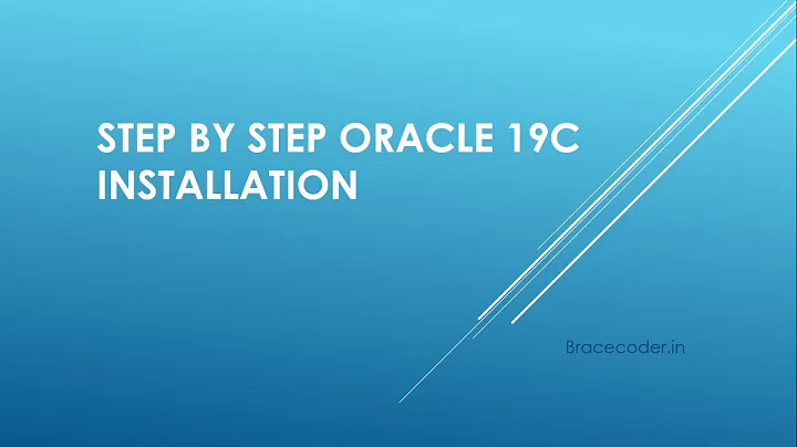 Oracle Database 19c Installation on Oracle Linux 9 | Step by Step Instructions  || Brace Coder