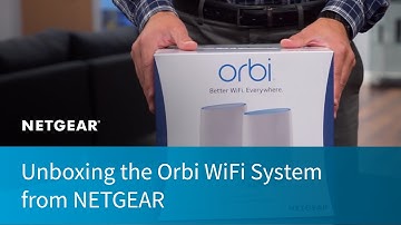 Unboxing the Orbi WiFi System from NETGEAR