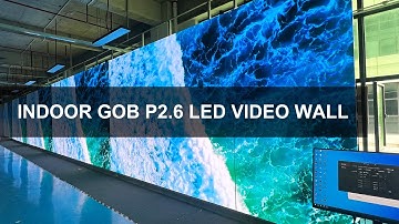 GOB P2.6 LED Screen with Nano-Flat Surface & 5D Heat Dissipation | MAXTOP Anycubic Series